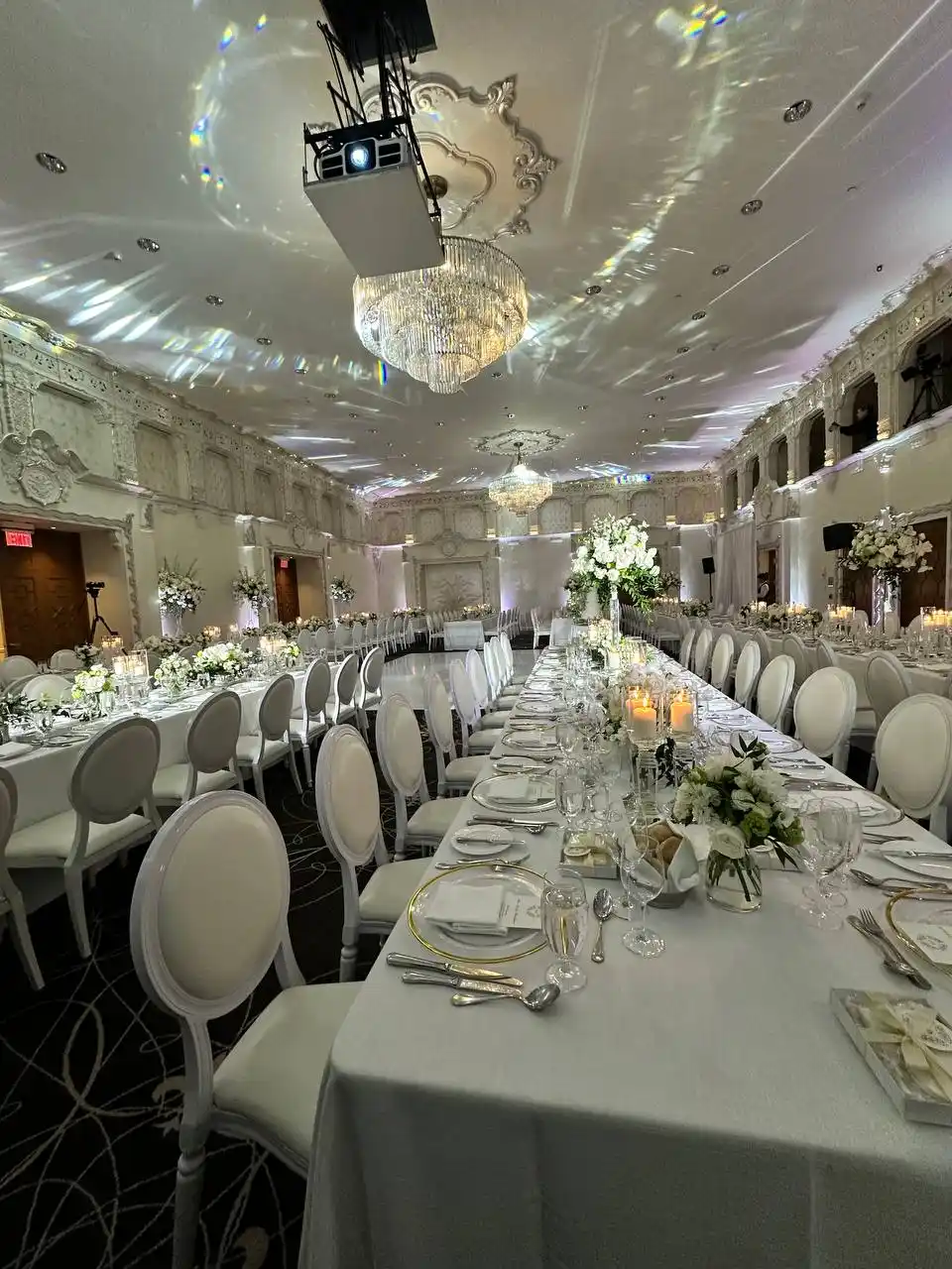 Luxury Wedding | Bringing Fairmont Hotel Vancouver to Life with Lighting