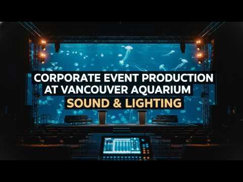Corporate Event | DJ Pari, Sound & Lighting at Vancouver Aquarium