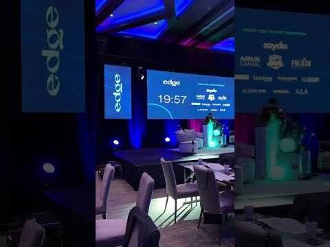 Corporate Event | LED Wall & Stage Lighting Setup at Paradox Vancouver